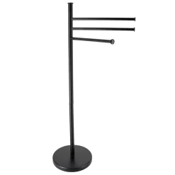 TENDANCE Contenitori Bagno-Porta asciugamano 3 livelli in metallo (H86 cm) Homy