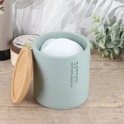 TENDANCE Accessori Bagno-porta dischetti struccanti Purebamboo