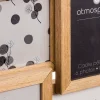 ATMOSPHERA Quadri & Decorazioni Murali-Portafoto multiplo 6 foto Nature Legno