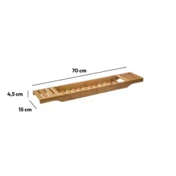 INSTANT D'O Accessori Bagno-Portaoggetti da vasca Baignia Bambù