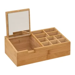 5 Five Simply Smart Accessori Bagno-Portaoggetti Miroir 10 scomparti Bambù