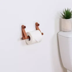 TENDANCE Accessori Water-Portarotolo adesivo per carta igienica Season Color Camel