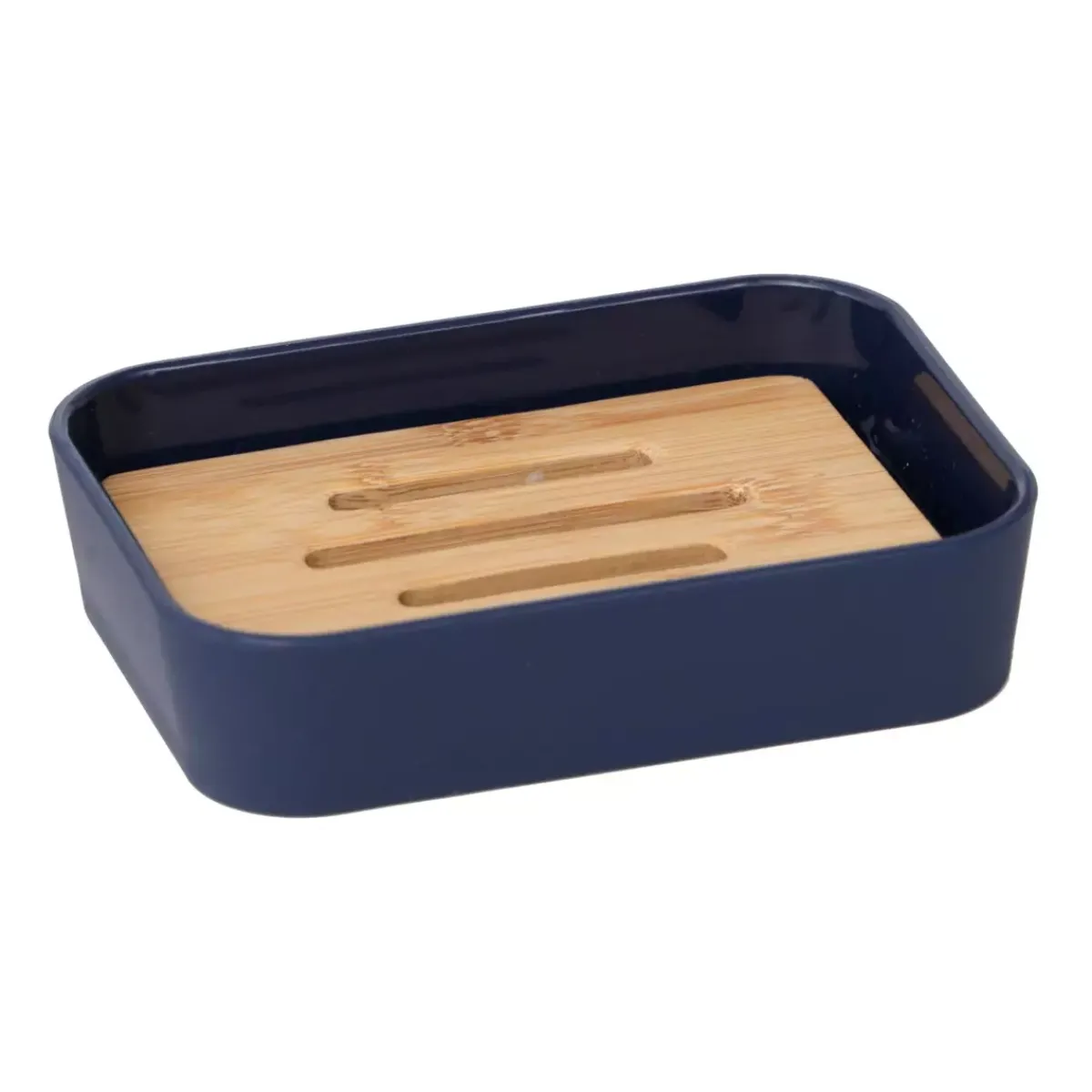 TENDANCE Accessori Bagno-Portasapone Evy Blu marino