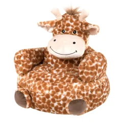 STOF Mobili Bambini-Pouf bambino (45 x 45 cm) Jeanine Marrone