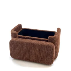 Pouf contenitore in velluto (H40 cm) Chris Marrone