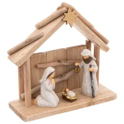 Feeric Lights & Christmas Presepe-Presepe completo Abete