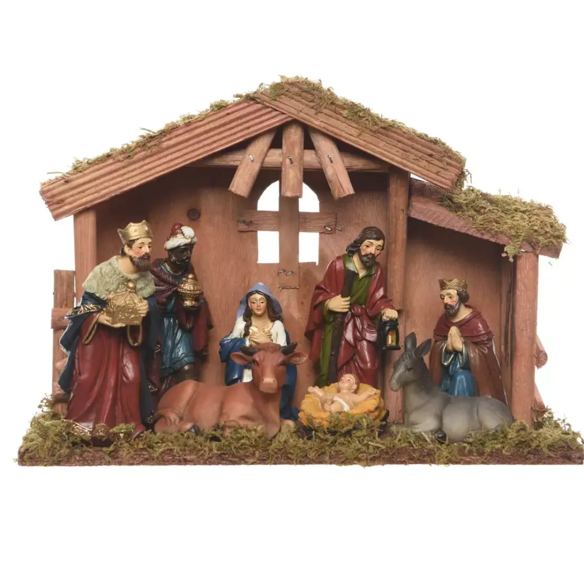 KAEMINGK Presepe-Presepe con natività Saint-Daniel