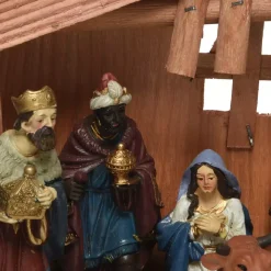 KAEMINGK Presepe-Presepe con natività Saint-Daniel