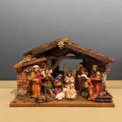 KAEMINGK Presepe-Presepe con natività Sainte-Julia