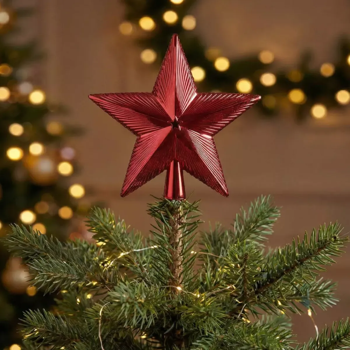 KAEMINGK Puntali Per Albero Di Natale-Punta dell'albero Alpine Linéa
