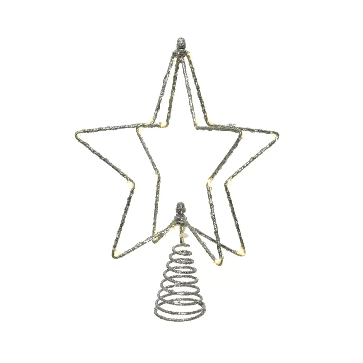 KAEMINGK Puntali Per Albero Di Natale-Puntale albero luminoso Stella panoramique