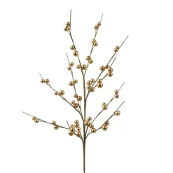 KAEMINGK Rami Artificiali-Rametto di bacche (H55 cm) Lapponia metallizzato