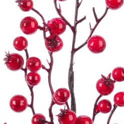 KAEMINGK Rami Artificiali-Ramo di bacche (H60 cm) Santo laccato