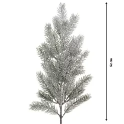 KAEMINGK Rami Artificiali-Ramo innevato Tinderami Verde innevato