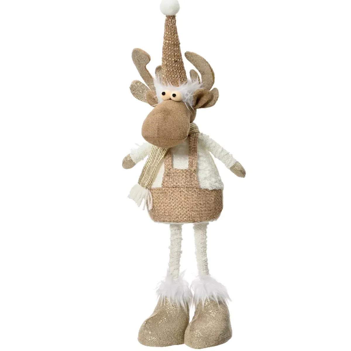 KAEMINGK Babbo Natale Animali E Personaggi-Renna di Natale (H50 cm) Frosty al Naturale