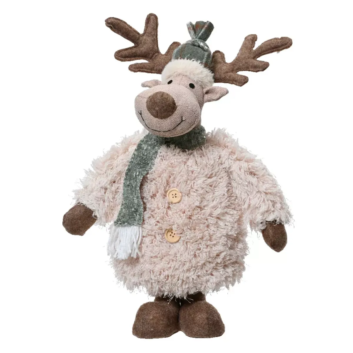 KAEMINGK Babbo Natale Animali E Personaggi-Renna di Natale in piedi (H42 cm) Signor Elegante