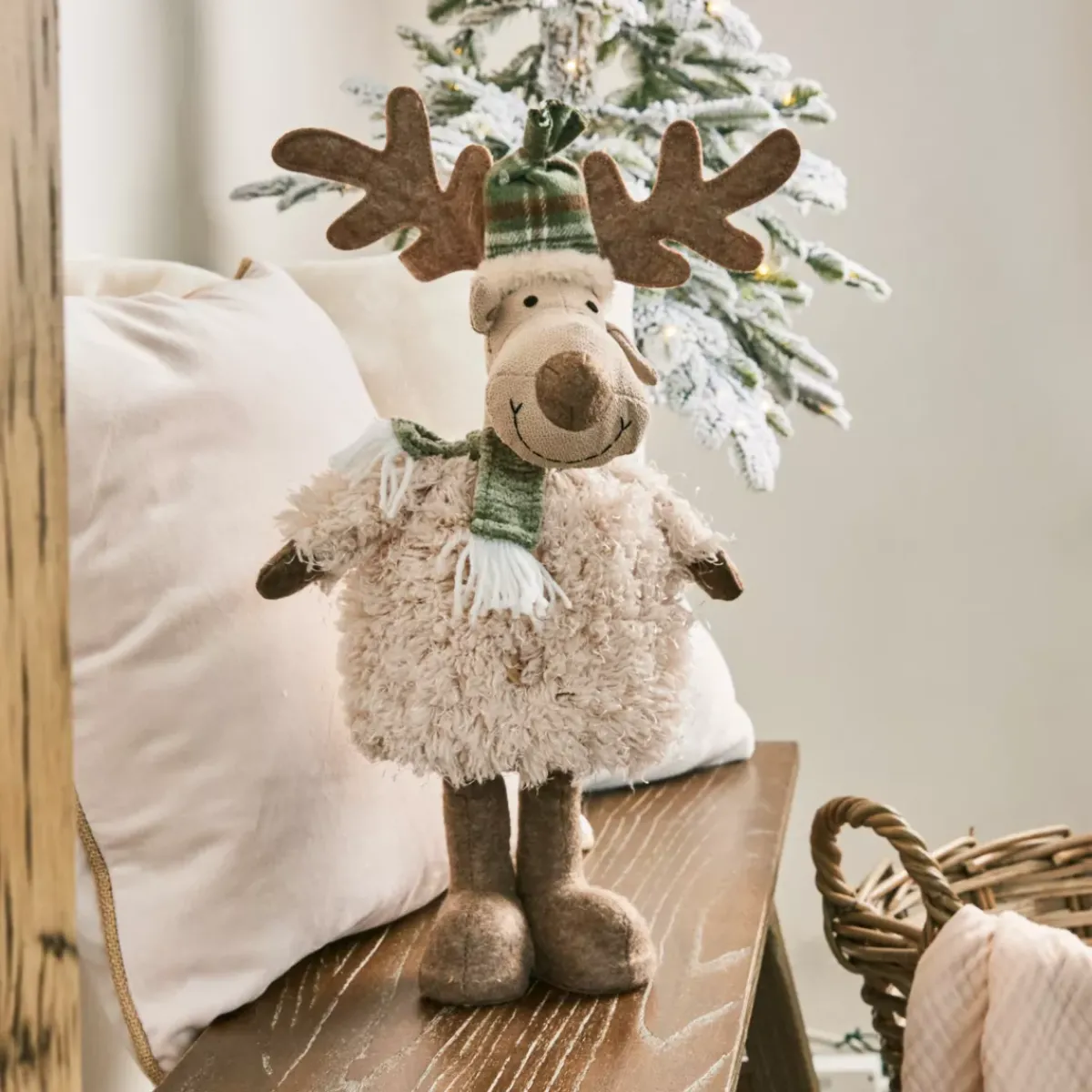 KAEMINGK Babbo Natale Animali E Personaggi-Renna di Natale in piedi (H42 cm) Signor Elegante