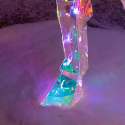 EMINZA Oggetti Decorativi E Illuminati|Personaggi E Oggetti Grande Dimensione-Renna luminosa 90 Micro LED (H90 cm) Bianco ghiaccio freddo