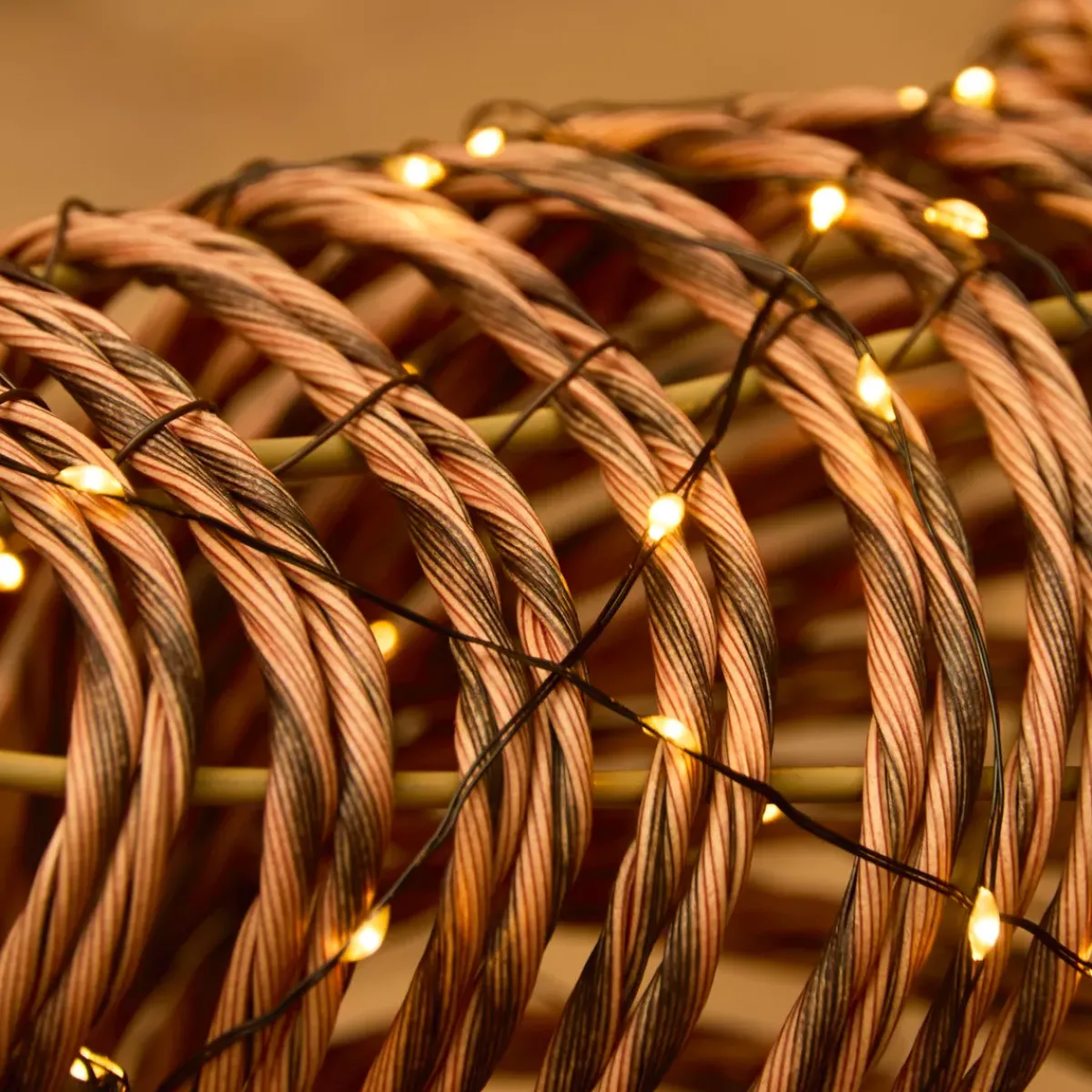 EMINZA Oggetti Decorativi E Illuminati|Personaggi E Oggetti Grande Dimensione-Renna luminosa 1320 Micro LED (H180cm) Dan resina intrecciata Bianco caldo
