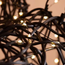 EMINZA Oggetti Decorativi E Illuminati|Personaggi E Oggetti Grande Dimensione-Renna luminosa 360 Micro LED (H124 cm) Resina intrecciata Bianco caldo