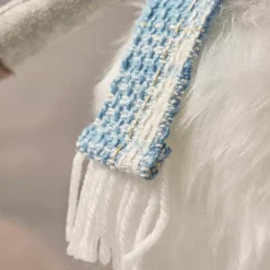 KAEMINGK Babbo Natale Animali E Personaggi-Renna natalizia con gambe flessibili (H51 cm) Stan e pelliccia bianca