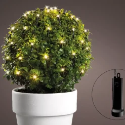 KAEMINGK Ghirlande Di Luci-Rete luminosa Durawise a pile Ø80 cm 128 LED