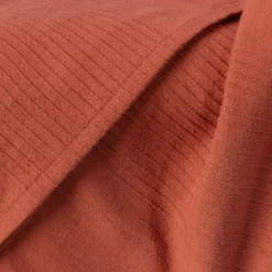 Runner letto cotone (130 x 160 cm) Léa Terracotta