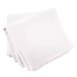 Runner letto quadrupla garza di cotone (90 x 220 cm) Victoria x Gaïa Bianco chantilly