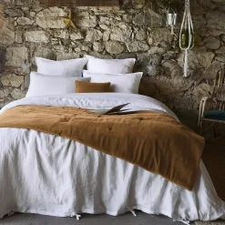 Runner letto velluto di cotone (90 x 200 cm) Victor Camel