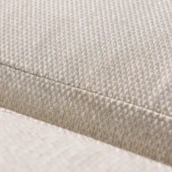 Salotto da giardino in alluminio 7 posti 5 pezzi Amalfi Bianco e tortora