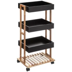 5 Five Simply Smart Mobili Bagno-Scaffale cucina 4 livelli x Natureo