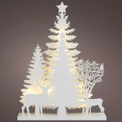 KAEMINGK Oggetti Decorativi E Illuminati|Decorazioni E Oggetti Natalizi-Scena luminosa Foresta a pile