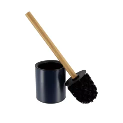 TENDANCE Accessori Water-Scopino WC metallo Purebamboo Blu marino
