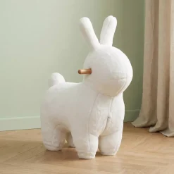 EMINZA Mobili Bambini-Sedia bambini flanella (Alt 63 cm) Coniglio