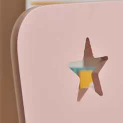 EMINZA Mobili Bambini-Sedia bambino legno (H50 cm) Stars