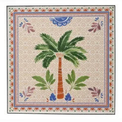 Sedia bistro pieghevole in mosaico Havana Marrone