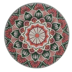 Sedia bistrot pieghevole in mosaico Narbonne Tortora e rosa