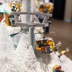 EMINZA Personaggi E Accessori Per Villaggio-Seggiovia e figurine per bambini “Impianto di risalita”
