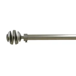 Set bastone per tenda allungabile (L120 - L210 cm / D19 mm) Villalouise Grigio