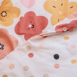 Set copripiumino e federa bambino in cotone (140 x 200 cm) Barbotine Multicolore