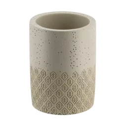 TENDANCE Accessori Bagno-Set di accessori da bagno incisi Casabianca Naturale