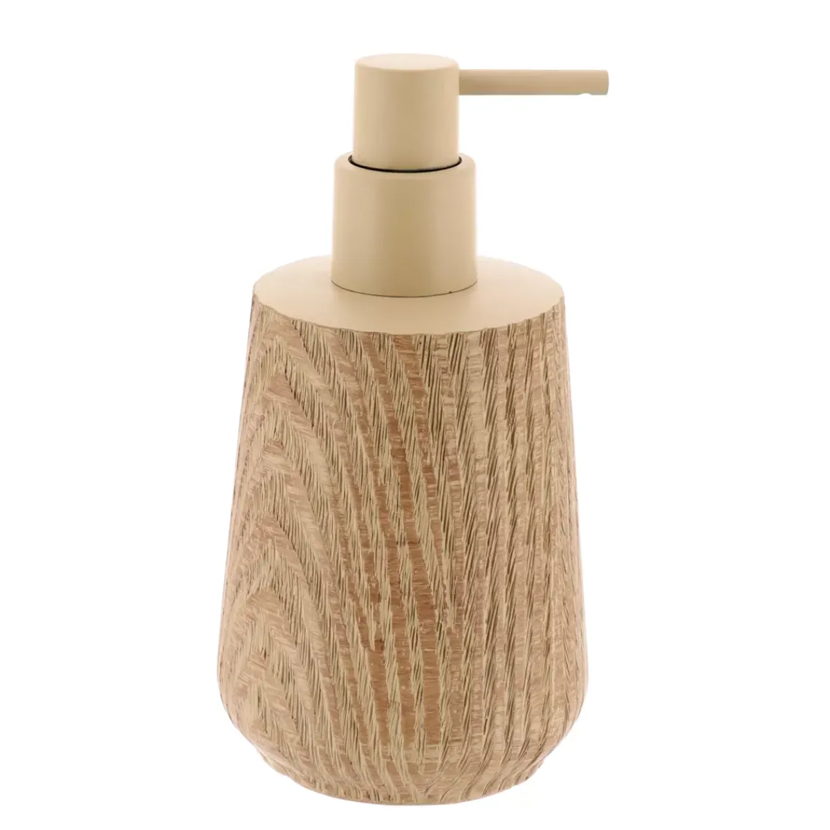 TENDANCE Accessori Bagno-Set di accessori per il bagno effetto legno Scandi