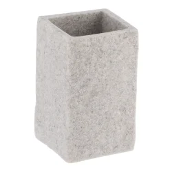 TENDANCE Accessori Bagno-Set di accessori per il bagno effetto pietra