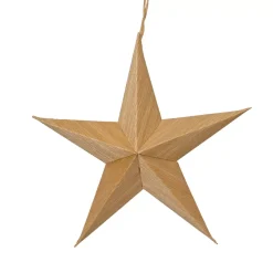 KAEMINGK Addobbi Natalizi|Decorazioni E Oggetti Natalizi-Set di 4 addobbi da appendere in carta (D15 cm) Astro di Carta