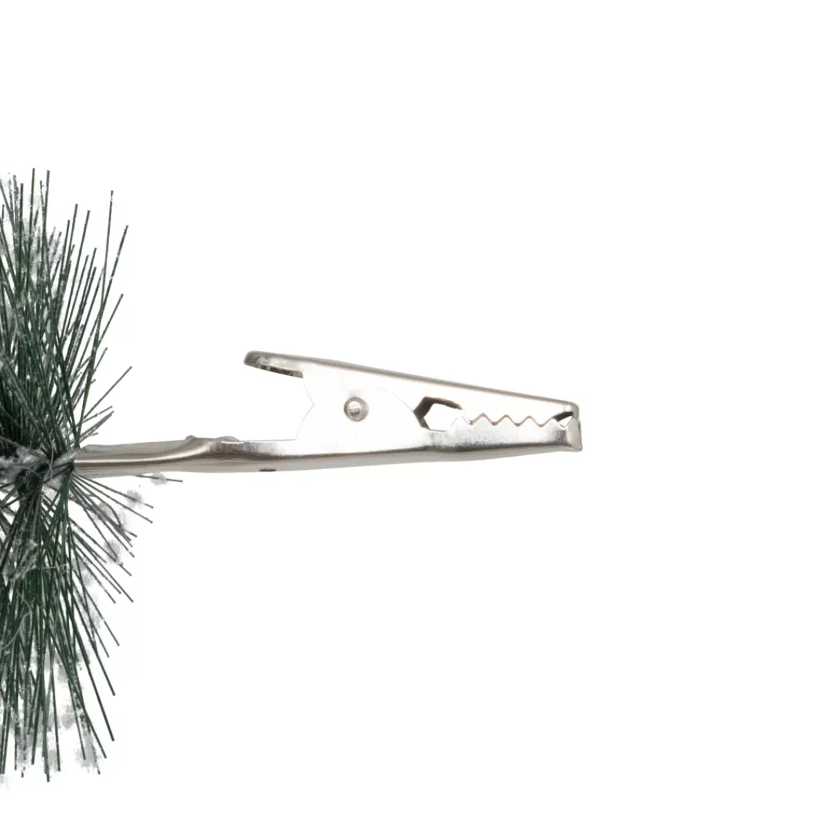 FEERIC LIGHTS Addobbi Natalizi-Set di 4 alberi di Natale con clip (Alt 16 e 13 cm) Foresta incantata innevato