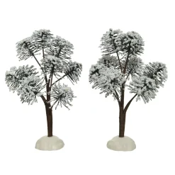 KAEMINGK Personaggi E Accessori Per Villaggio-Set di 2 alberi Felia per la creazione di un villaggio