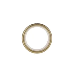 Set di 8 anelli per asta tenda in metallo (D28 mm) Lino Oro