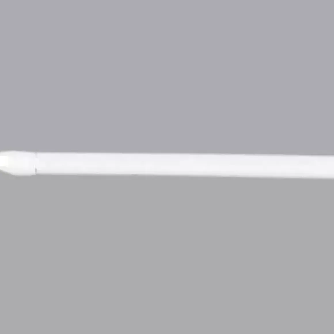 Set di 2 bastoni per tenda regolabili (80 a 110 cm) Bianco