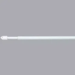 Set di 2 bastoni per tenda regolabili (40 a 60 cm) Rona Bianco
