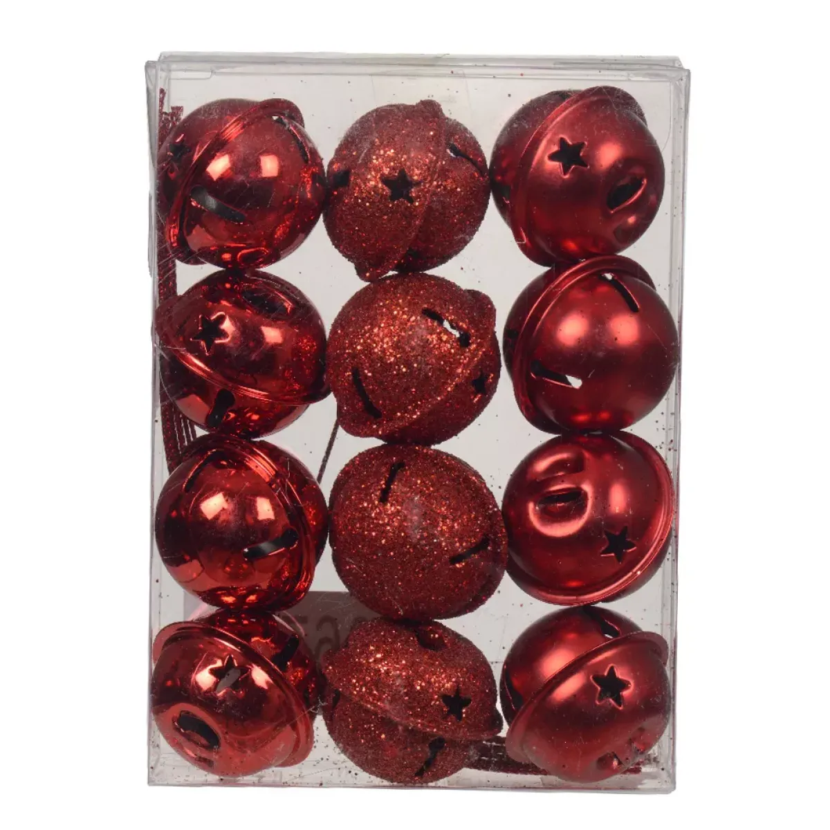 KAEMINGK Addobbi Natalizi-Set di 12 campanelle da appendere (D3 cm) Christmas Stars